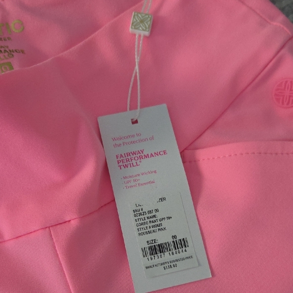 Lilly Pulitzer Pink Straight Leg Pants - Picture 3 of 4